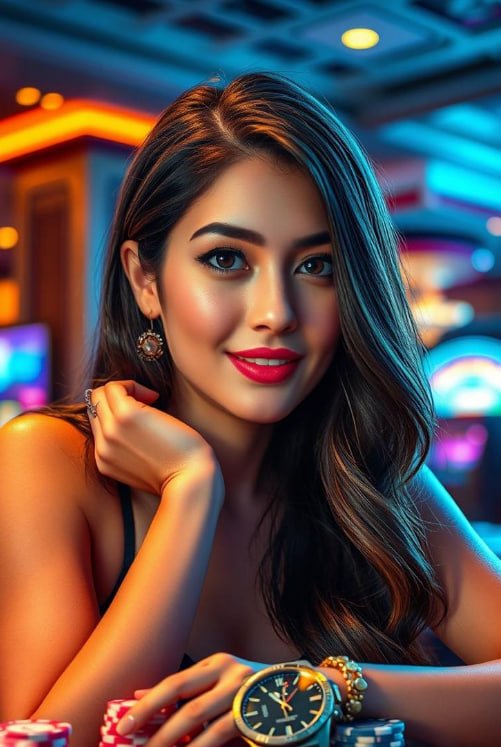 Ilustrasi pengguna menikmati aplikasi APK hokiputar dengan antarmuka modern dan navigasi yang mudah